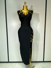 Women Black Elegant Bandage Dress 2025 Sexy Sleeveless Bodycon Evening Party Club Luxury Birthday Dress Wedding Guest Gown